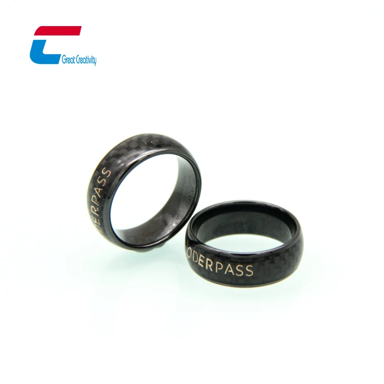 Multifunctional Fashion Waterproof Ring Nfc Chip Ceramic Smart Nfc Rfid Ring