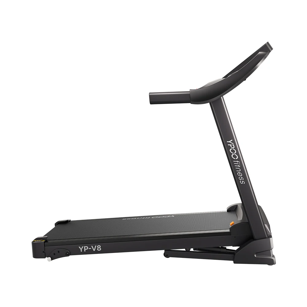 YPOO new  Incline Foldable 38CM  running machine V8 treadmill with YPOOFIT APP V8  Running Machine Body Building Treadmills