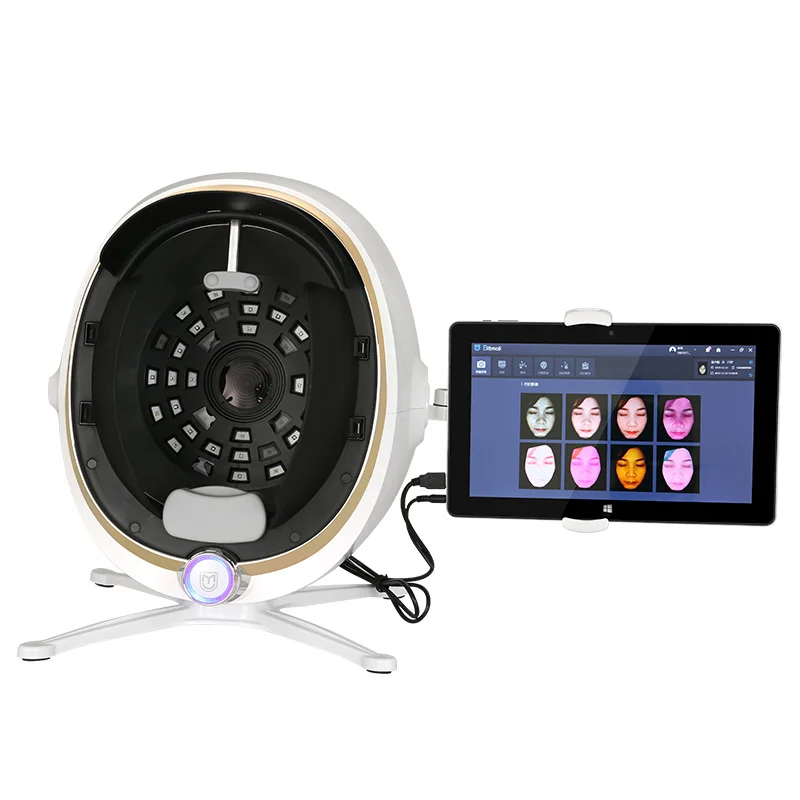 Salon Professional Skin Analyzer 3D smart face diagnosis system skin Facial bia skin monitor tester