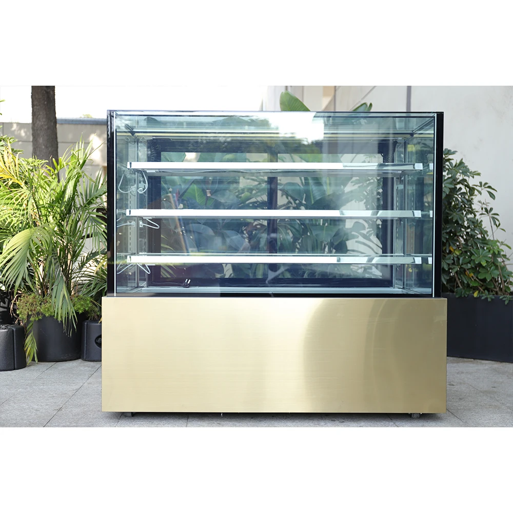 factory wholesale Cake fridge baking display case Commercial Air-cooled Refrigerator
