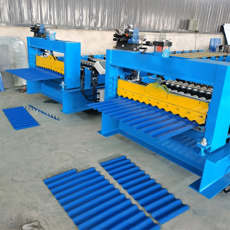 Corrugated tile metal roof making machine profile forming machine