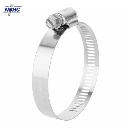 NBHC001CL Worm Drive Hose Clamps-spring 316 stainless steel hose clamp