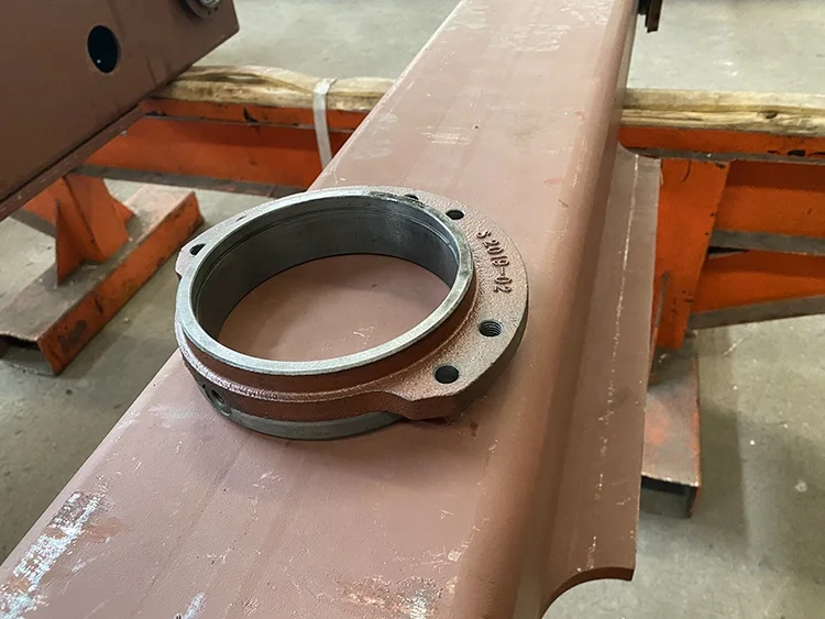 QD/LH Model 5- 100 ton Double  Girder Overhead Crane  End Beam For Factory Sale