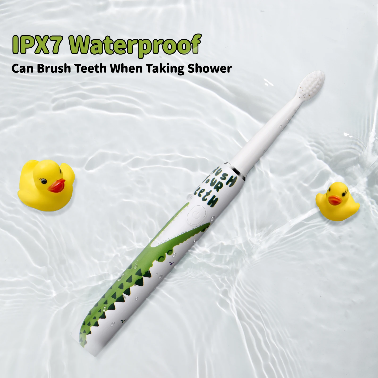 Hot Selling Cartoon Cute kids toothbrush electric Europe US child electric toothbrush