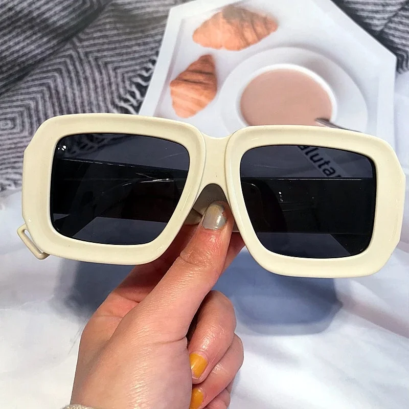 3960/M362 New Brand Designer Vintage Wide Leg Women Shades Retro Square Sunglasses For Men 2022