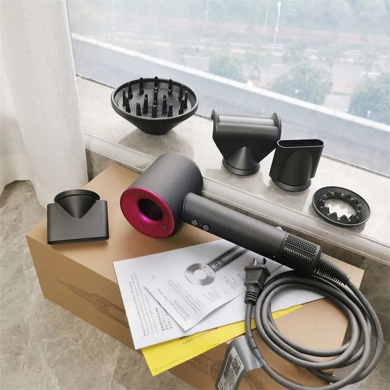 Professional 1600W Strong Wind Super Sonic Negative Ion Blow Hairdryer Dysons Supersonic Hair Dryer With Accessories