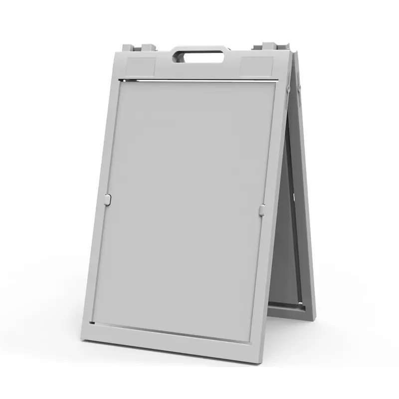 Aluminum Poster A Frame Advertising Double-Sided Outdoor/Indoor Fill Water Plastic A Frame In Stock Pavement Sign