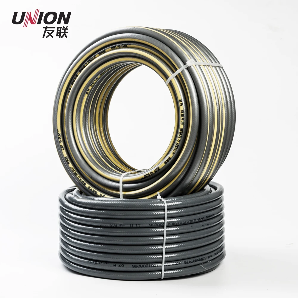 High pressure PVC Spray air hose with connector for pneumatic tools