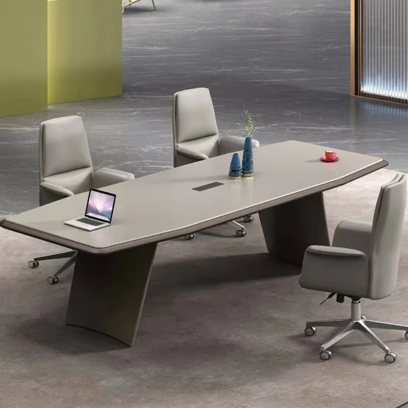 Большая и длинная Роскошная офисная мебель включая современные офисные столы Конференц-столы подходящие для конференц-залов.