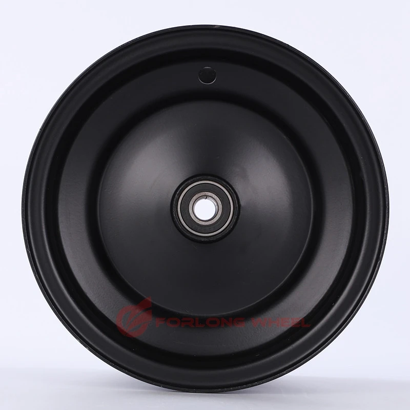 FORLONG 8' 8inch 2.50X8  AXIS TUBE LENGTH 100mm custom rim wheels with 6203 2RS bearings