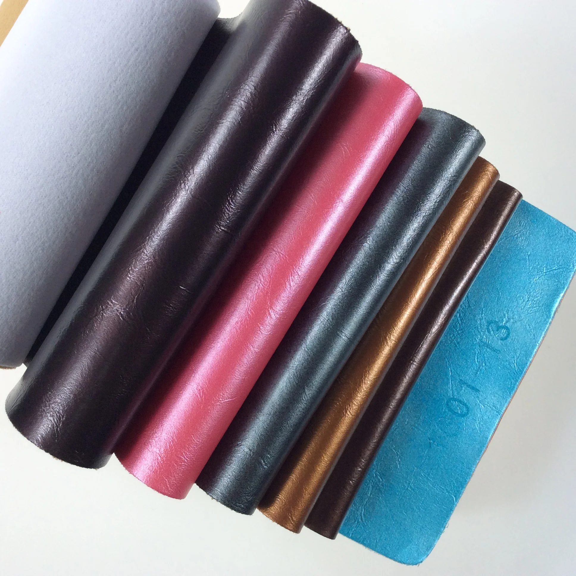bar stool shiny polish pvc synthetic leather for upholstery vinyl, leatherette roll, rexine pvc pu leather stock lot