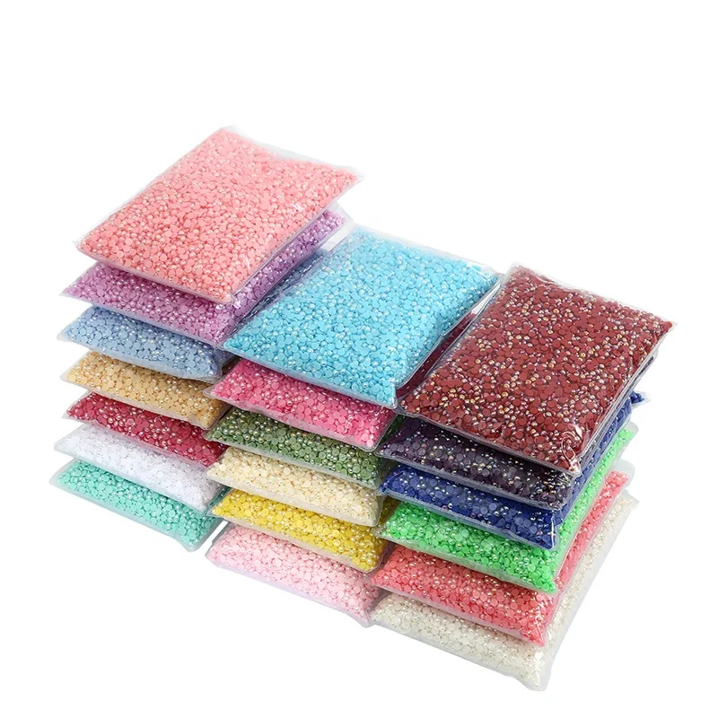 Meiyin Meilin 2mm 4mm 6mm 8mm 10mm FlatBack Pearl Half Round Beads abs Flat back loose pearls jewelry Decoration