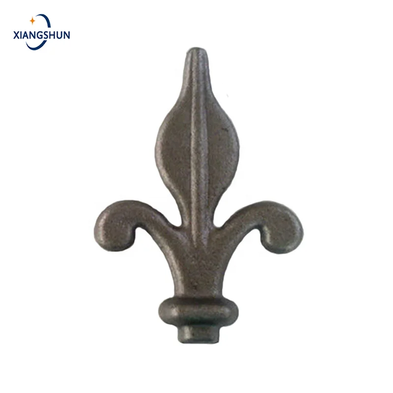Wrought iron gate and fence top ornaments spear points with good quality
