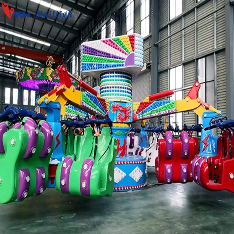 Theme park equipment fairground attraction park plan adventure rides extreme energy storm ride for sale