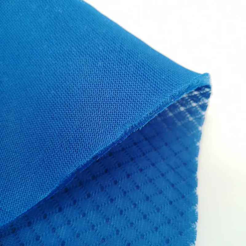 3d mesh fabric navy blue fabric 100 polyester mesh fabric polyester raw material for shoe car seat cushion