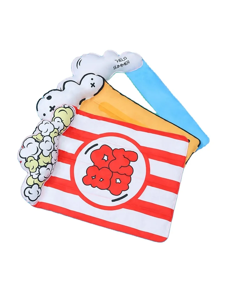 Summer Cold Gel Feeling Beds Cute Cat Dogs Cool Sleeping Soft Mat Pet Cooling Cushion Mat