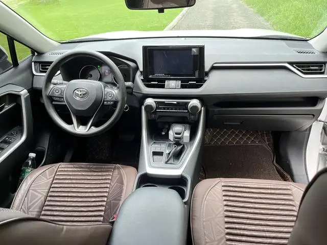 Предоплата использованный 2022 Toyota R-AV4 гибридный внедорожник новый автомобиль с левым рулевым кожаным сиденьем задняя камера фирменная модель внедорожника