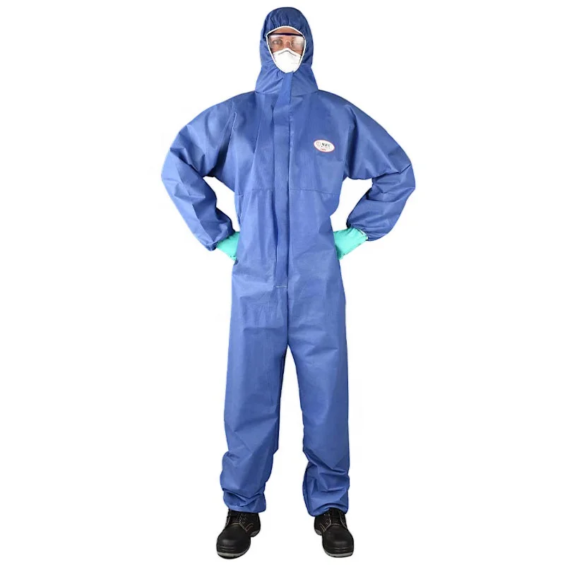 Disinfect Biosecurity Suite For Men Insolate Industrial Suit Laminate Coverall Hazmat Suit Hazmatsuit