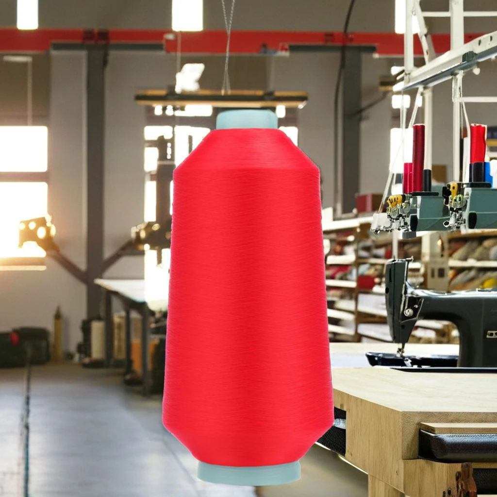 20D/12F Polyamide Textured Yarn 100% Nylon SD Nylon 66/Nylon 6 DTY Twisted Yarn for Knitting Weaving High Tenacity Dyed Pattern