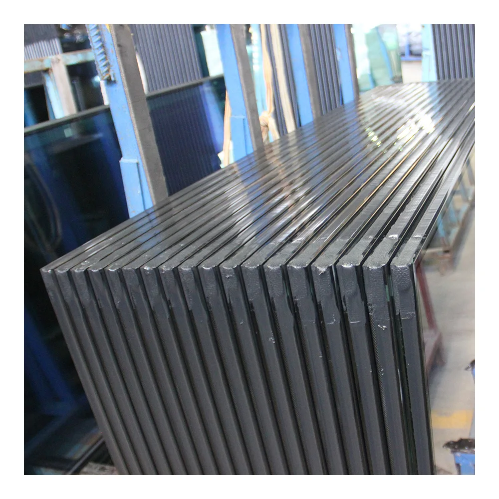 Apartment Garden Building Industrial Insulating Glass Argon Gas Filling Reflective Glass Wall Panels Greenhouse Curtain