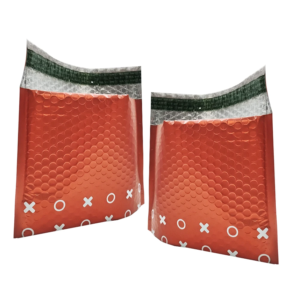 Silver aluminized film bubble bag waterproof thickening express packing bag Wholesale spot clothing items packaging foam bag