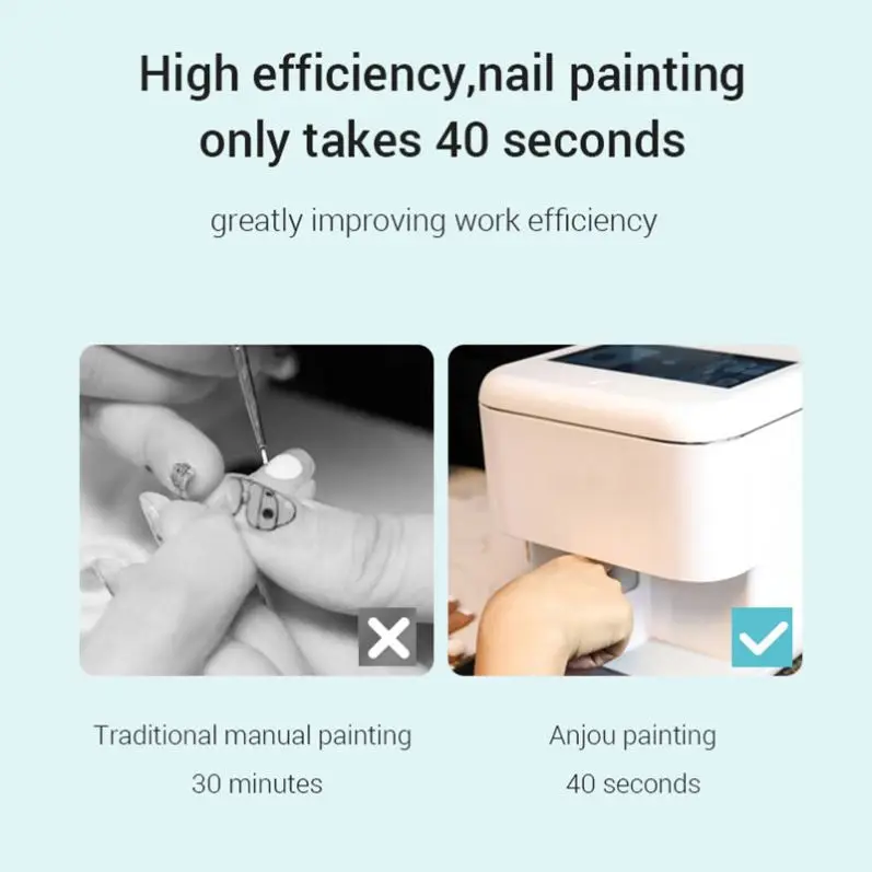 Принтер для ногтей Beauty умный автоматический принтер Impressora De unha 3D цифровая печатная машина «сделай сам»