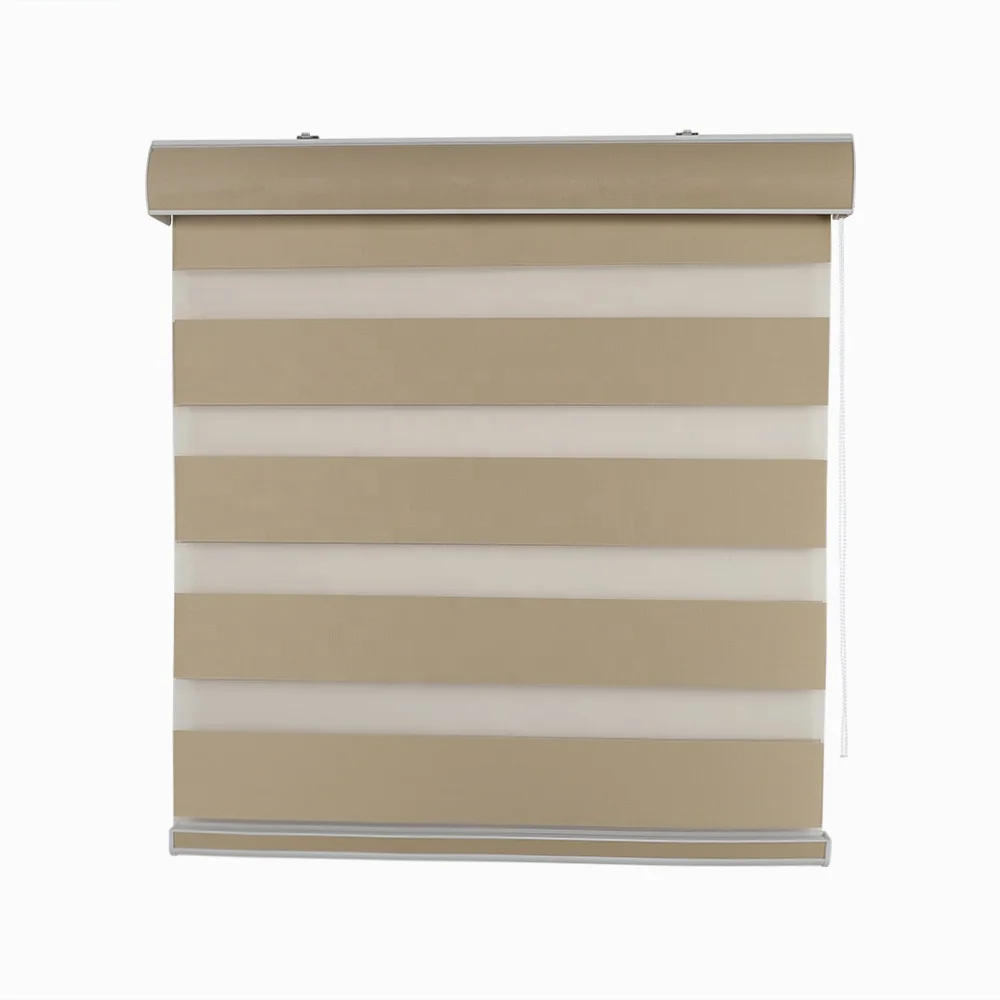 Haoyan New design double blind day and night roller zebra blinds office curtains and blinds