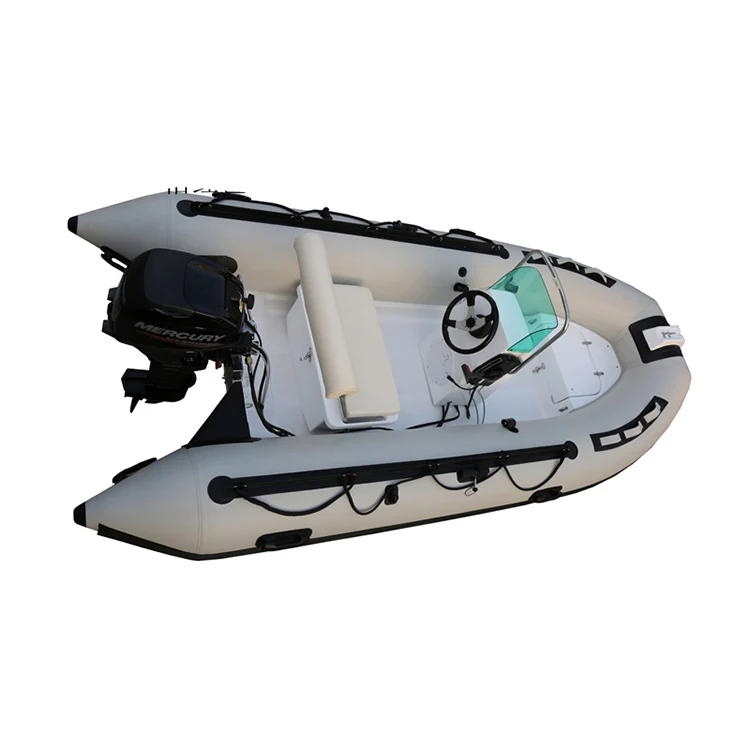 cheap rigid hull inflatable hypalon fiberglass fishing rib boats for sale