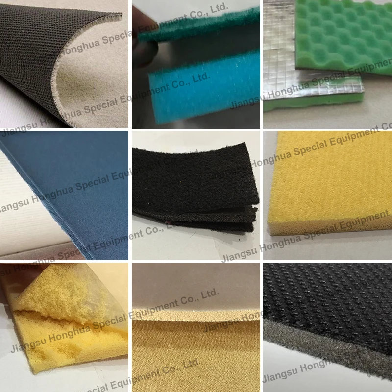 Spot Automatic high quality fabric to PU foam flame laminating machine price for sponge for mat helmet automotive interior materials