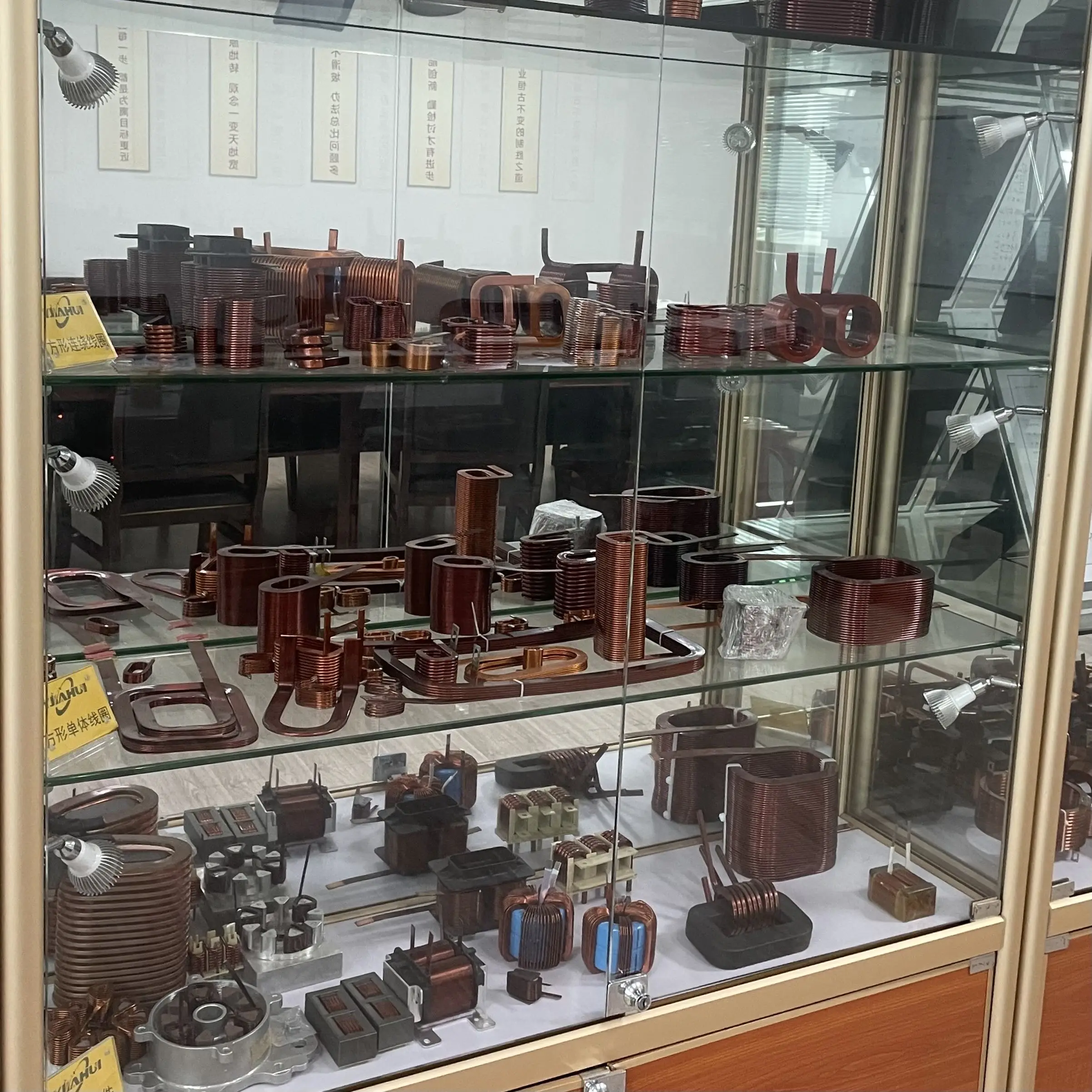 Youhui Enameled Copper Rectangular Wire Coils With New Energy Vehicle Motor High Frequency Air Core Coil Inductor