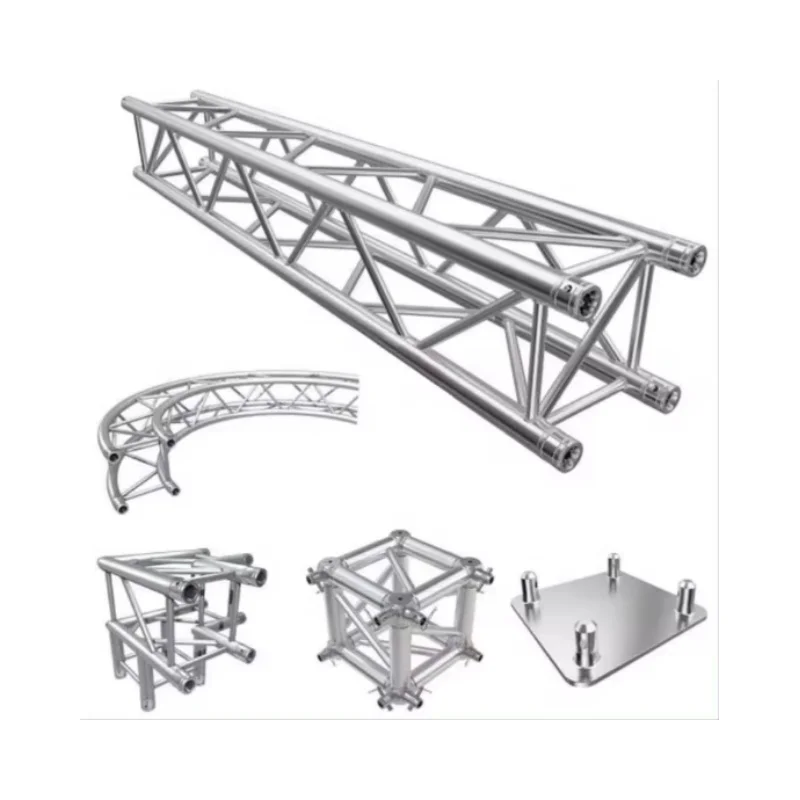 Aluminum Alloy Corner Box Truss For Spigot Truss For Exhibition Event