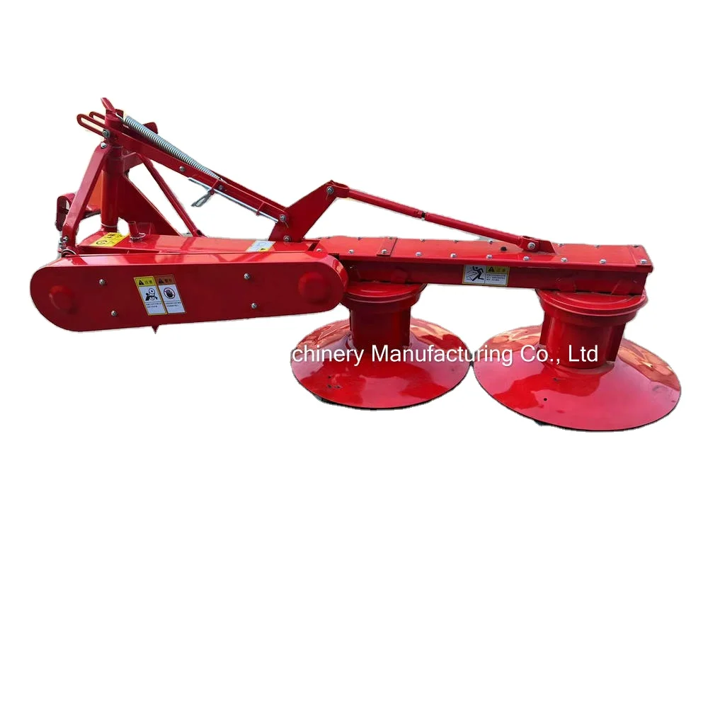 New design flail mower tractor suspension 1.35m 1.65m drum mower pto tractor grass cutting machine