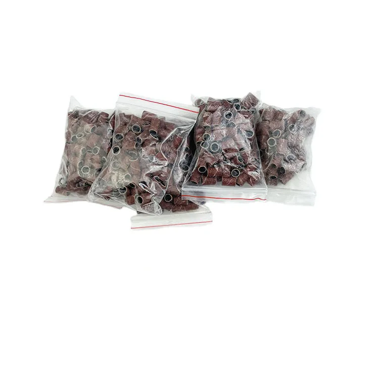 Professional Factory 80# 120# 180# zebra strip manicure nail sanding bands