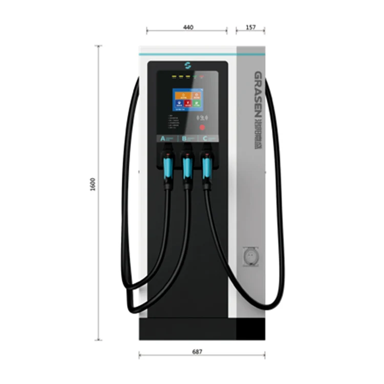 120KW EV Charger Ccs Chademo GBT Car Charger Station Commerical Electric Car Dc Charging Station