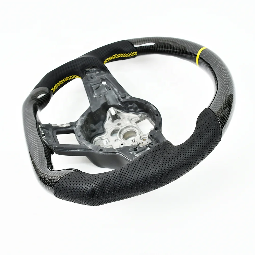 Рулевое колесо из углеродного волокна для VW 1500 1600 Сельский 181 2000 411 412 ABT Amarok AMEO 631 APOLLO Saloon ARTEON