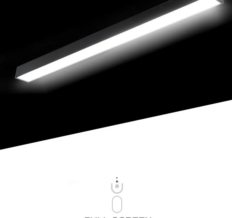 18w 36w led flat tube led batten light led linear light for office linear lighting systems