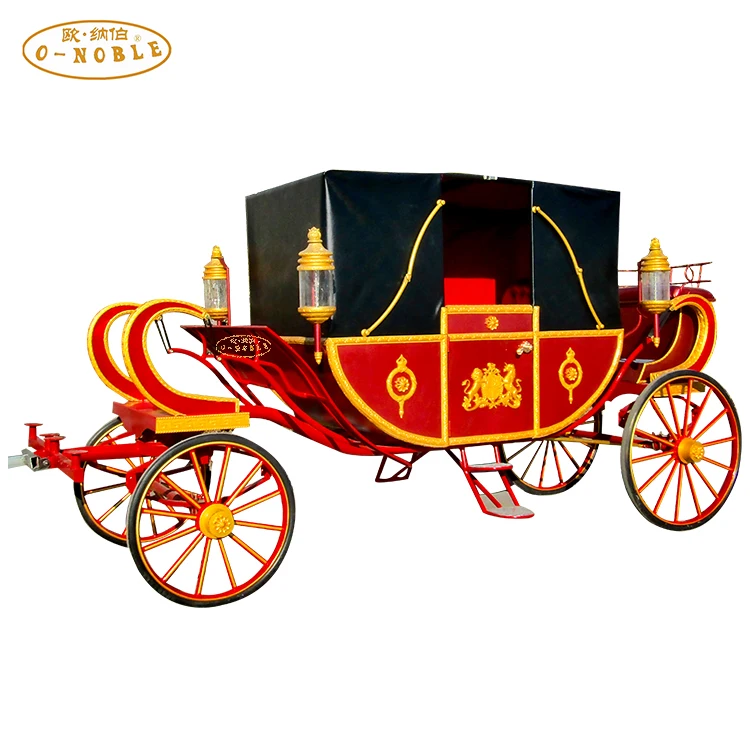 European classic wedding carriage Business tour four wheels with ponte William carriage