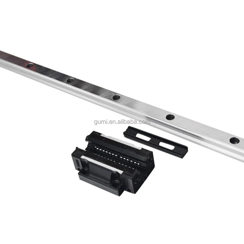 GUMI HG Series HGH HGH25 HGH25CA Square Linear Carriage Runner Block Bearings For CNC Machine 25mm HGR25 Linear Guide Rail