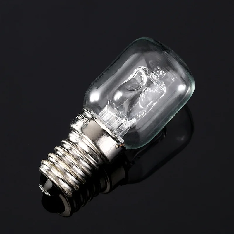 25W E14 spiral mouth halogen lamp for pizza oven, resistant to high temperatures up to 500 degrees