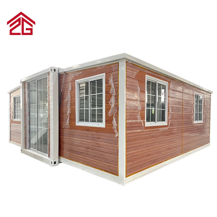 Steel Frame 20 Feet Portable Expandable Container House Ready Prefab Extendable Container House