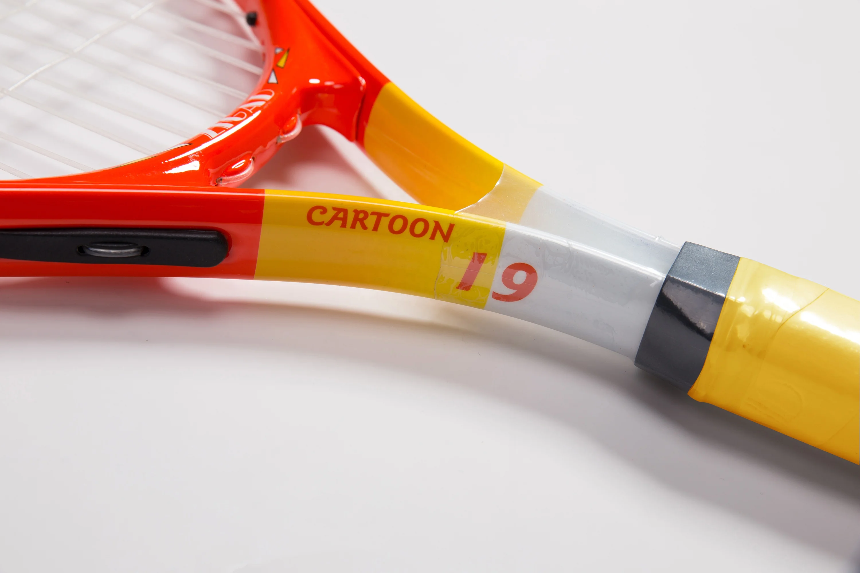 Aluminum material with nylon string kid tennis racket factory