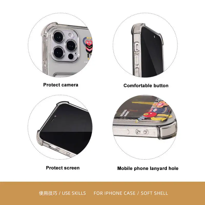 New Transparent Credit Card Photo Change Card Holder Bag For Mobile Phone Case Iphone X 7p 8p 10 11 12 Pro Max