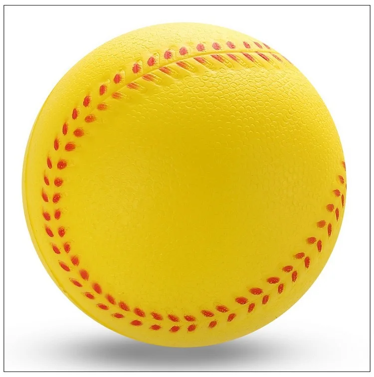 
PU baseball foam elastic ball PU pressure softball student soft toy baseball 