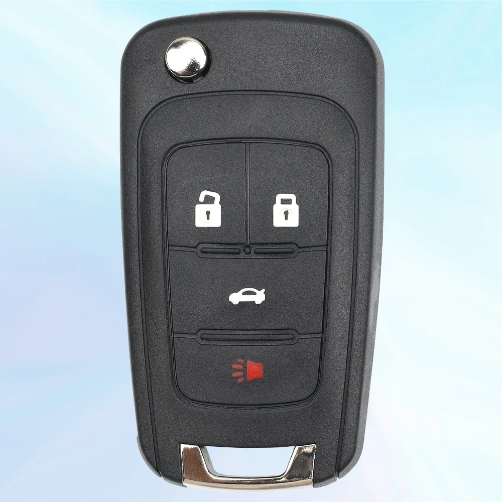 MS 3 + 1 кнопки заводской Автомобильный ключ для Chevrolet PN 13586120 флип пульт дистанционного управления автомобильным ключом