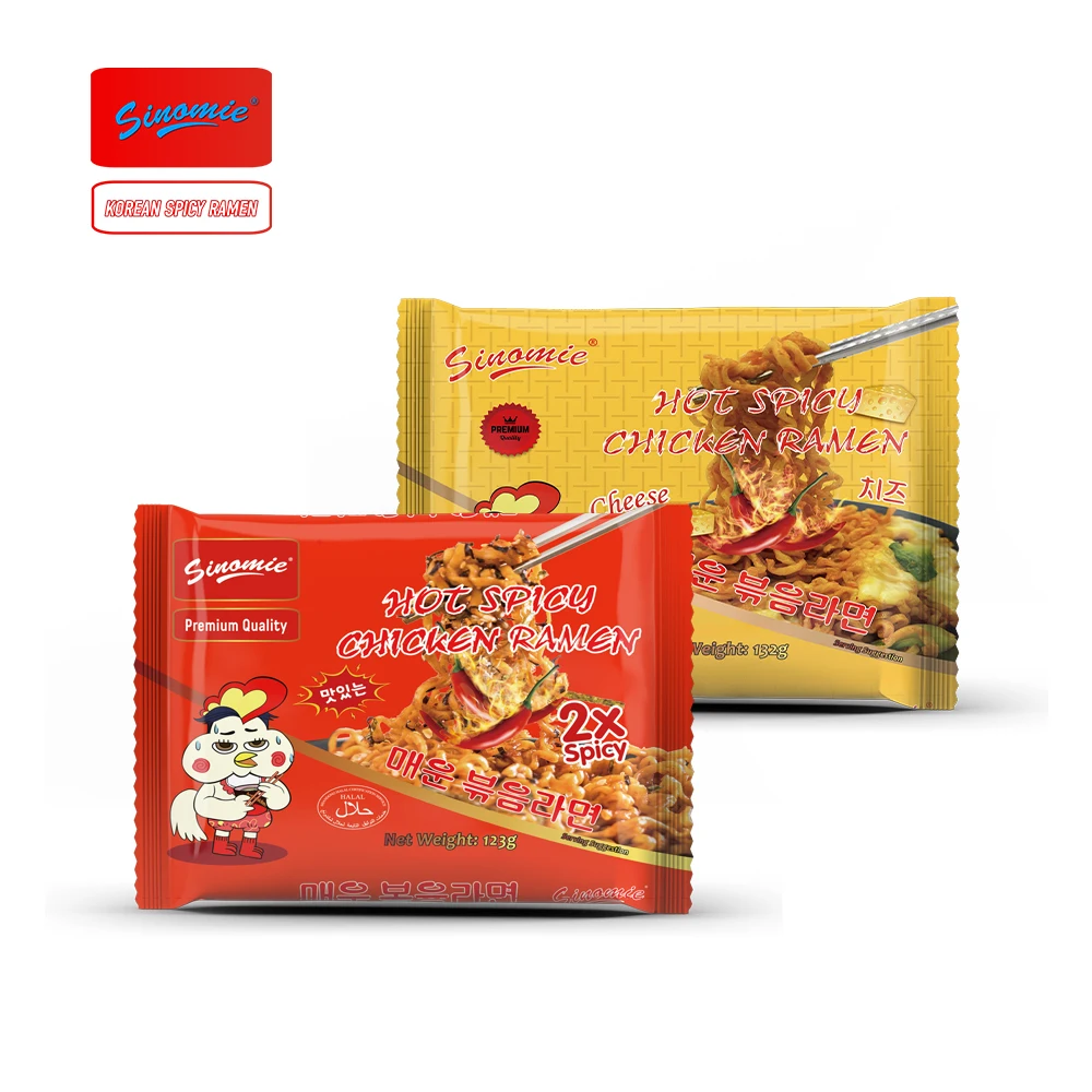 SINOMIE Factory Wholesale Hot Spicy Chicken Buldak Ramen Korean Comida Instant Noodles