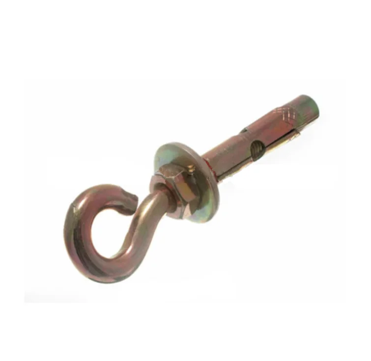 Eye Bolt Expanding Sleeve Anchor Carbon Steel Expansion Screw Open Cup Hook Sleeve Anchor