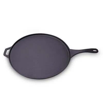 Cookware Set Enlarged Pizza Pan Sizzling Plate Beef Steak Pan Cast Iron Europe Sustainable Round Baking Dish Tray Non-stick