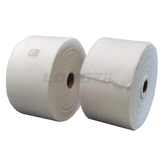 Electrostatic Needle-punched Filter Media Electret Media Tribo Charged Electrostatic Air Filter Media Needlepunch Air Filtration