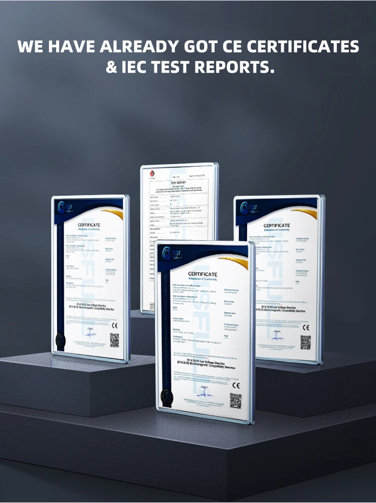 USFULL Factory Surge Protection Device DC SPD  20KA 40KA 600V 1000V Thunder Suppressor for Home Household 2Pole 3Pole