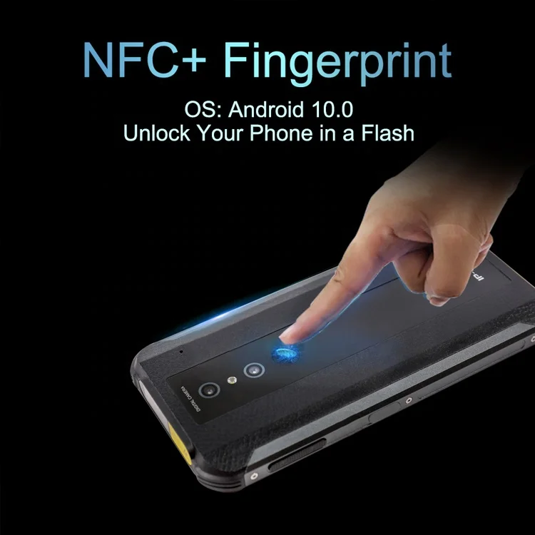 Phonemax unlocked GPS 4G fingerprint NFC 8+128GB outdoor industrial Atex explosion proof ip68 rugged cell phone